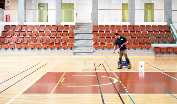 Renovace sportovních podlah 10 job 10217 f
