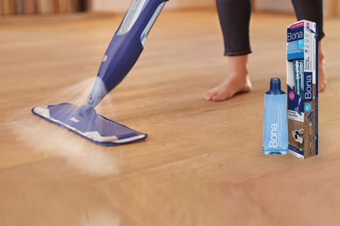 bona spray mop na čištění podlah